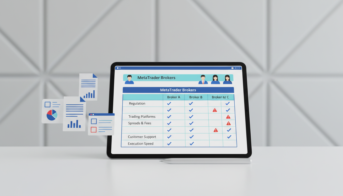 Worauf Sie bei MetaTrader Brokern achten sollten